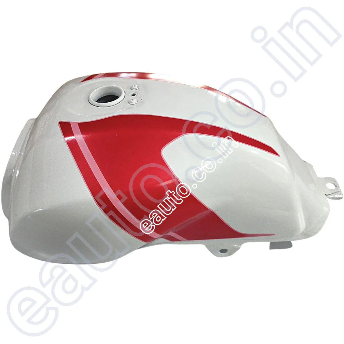 ENSONS Fuel Tank for Bajaj Vikrant V15 | V12 | White with Red sticker - Image 3