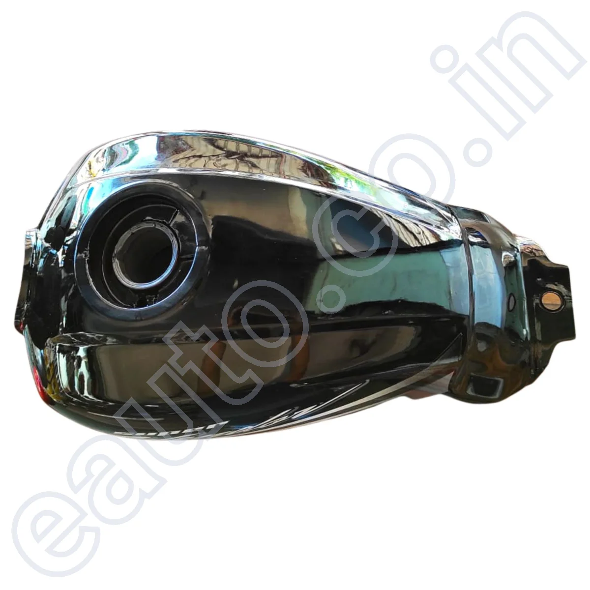 ENSONS Fuel Tank for Hero Super Splendor ( Black Grey Petrol Tank or Tanki) - Image 3
