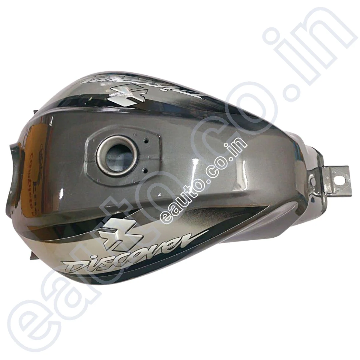 Ensons Petrol Tank for Bajaj Discover 125/135 Digital (KANN Type) | Grey - Image 2