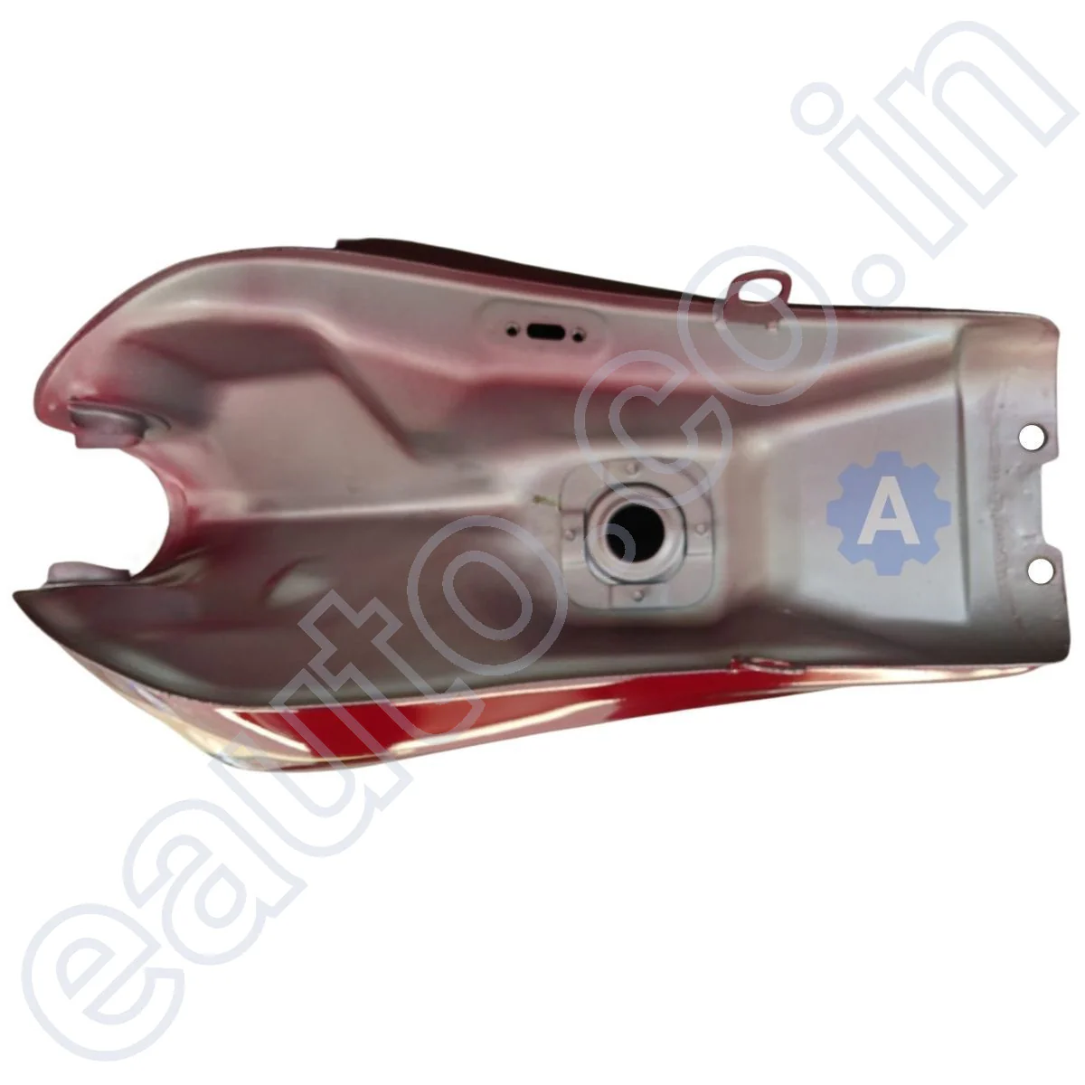 Ensons Petrol Tank for Bajaj Platina 125 (Red /Golden) - Image 4