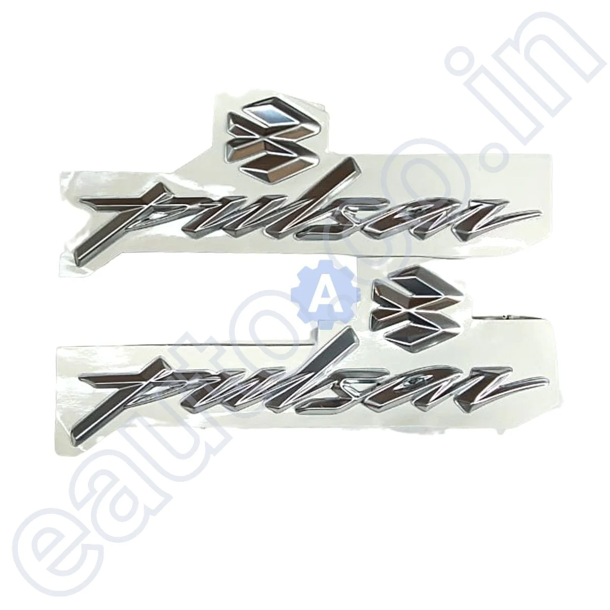 Ensons Petrol Tank for Bajaj Pulsar 150/180 BS3  UG6 with Monogram | Black & Blue - Image 3