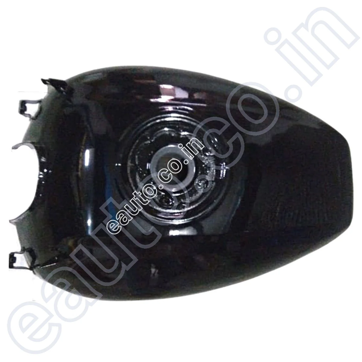Ensons Petrol Tank for Bajaj Pulsar 150/180 BS3  UG6 with Monogram | Black & Grey - Image 2