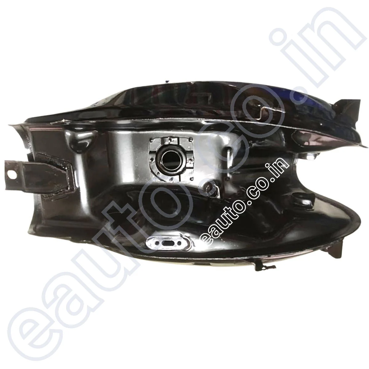 Ensons Petrol Tank for Bajaj XCD 135 | Black with Blue Sticker - Image 4