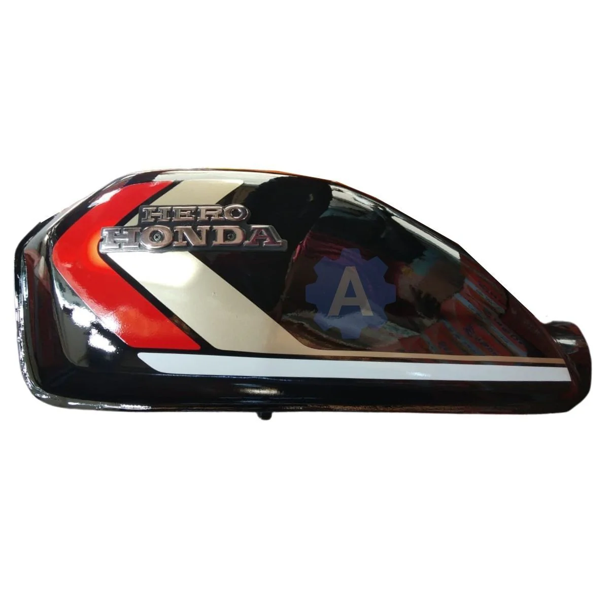 Ensons Petrol Tank for Hero CD 100 SS (Black)
