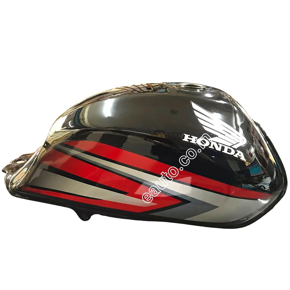 Ensons Petrol Tank for Hero CD 110 | Black & Red
