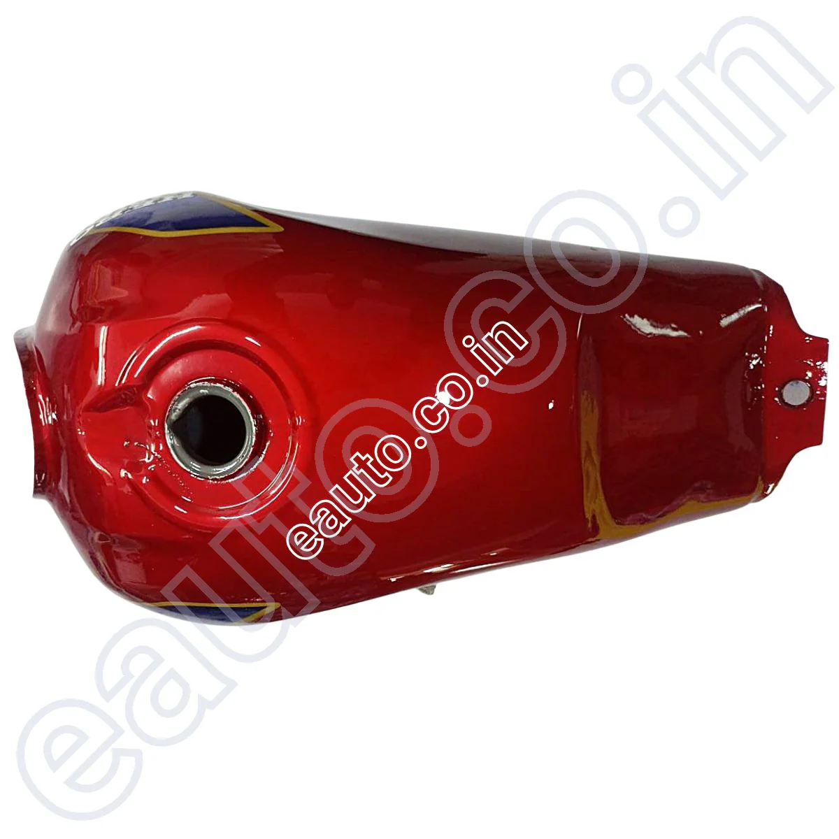 Ensons Petrol Tank for Hero CD Deluxe Old Model | Red - Image 2