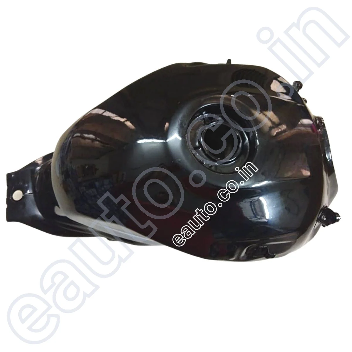 Ensons Petrol Tank for Hero Glamour BS4 | Black & Blue - Image 2