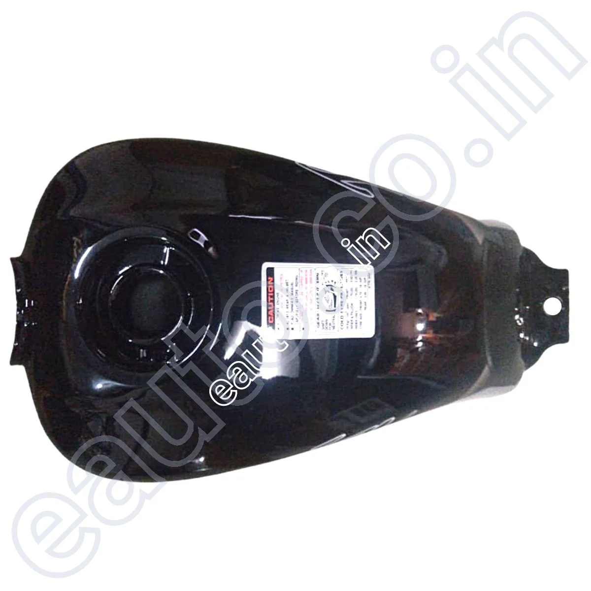 Ensons Petrol Tank for Hero Passion Pro 2016 Model (Black/Red) - Image 2
