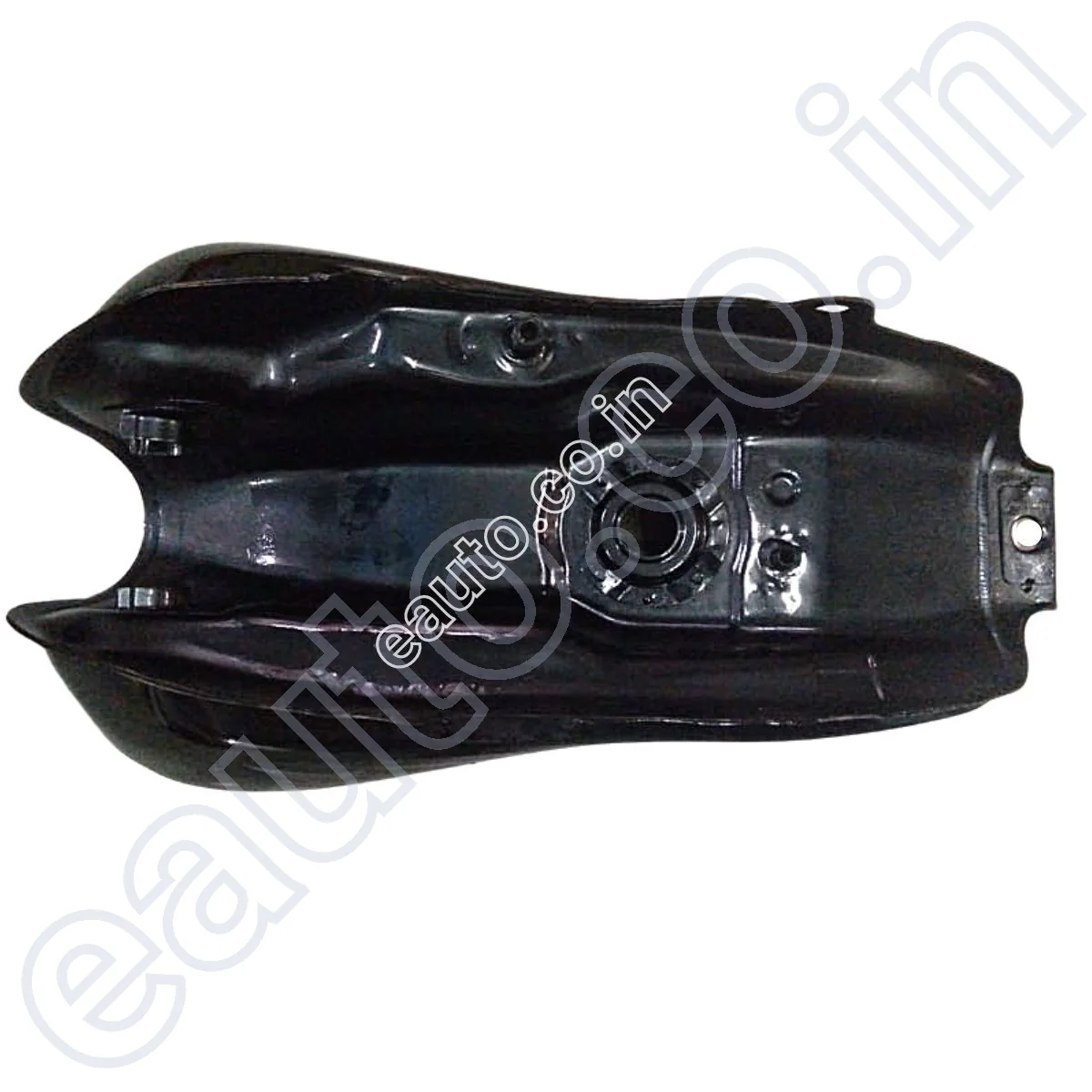 Ensons Petrol Tank for Hero Passion Pro 2016 Model (Black/Silver) - Image 3