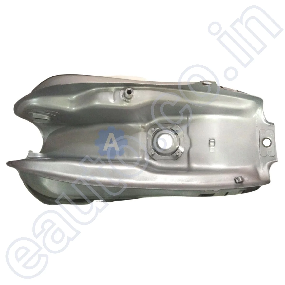 Ensons Petrol Tank for Hero Passion Pro (Silver/Black) - Image 4