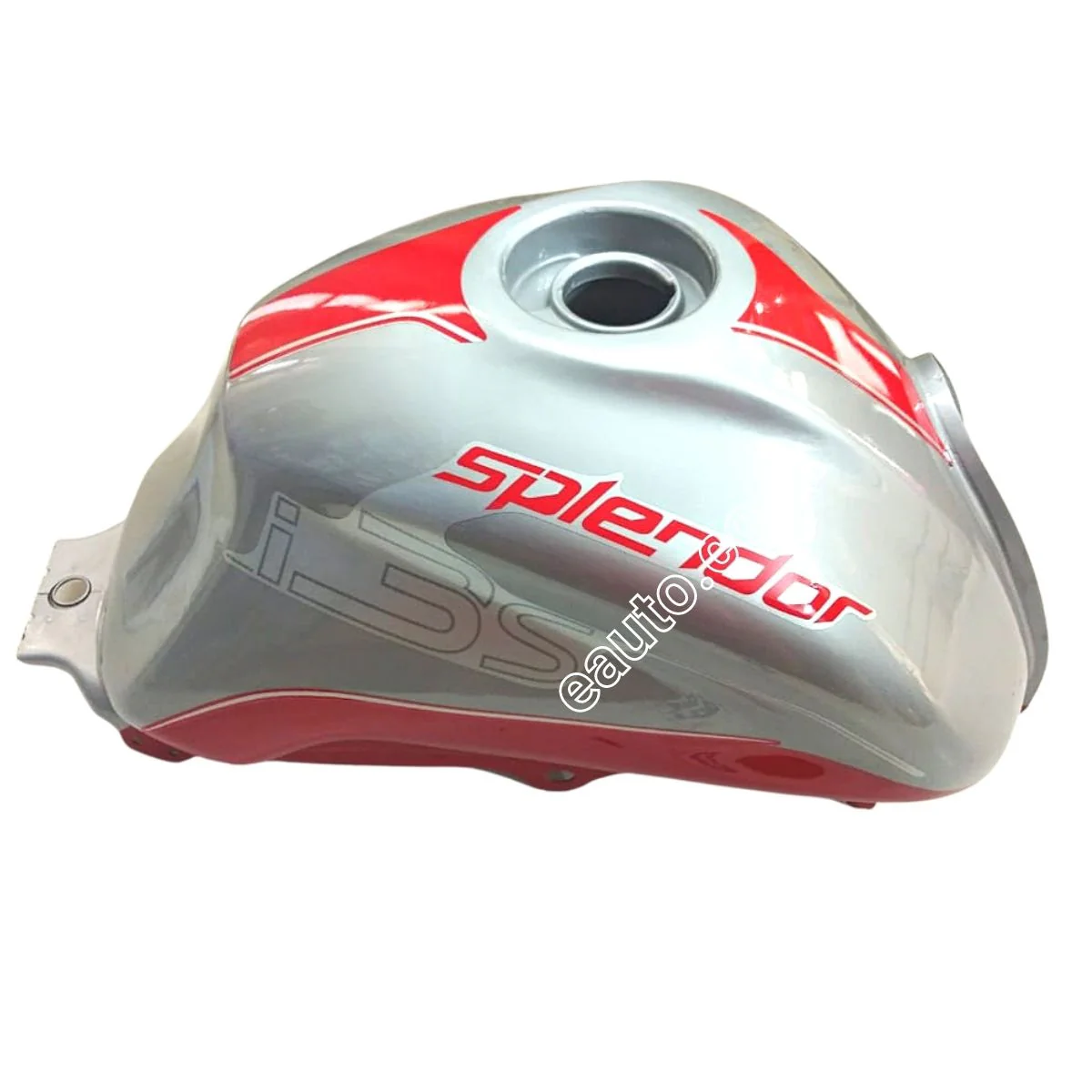 Ensons Petrol Tank for Hero Splendor iSmart 110 | i3s | Silver & Red