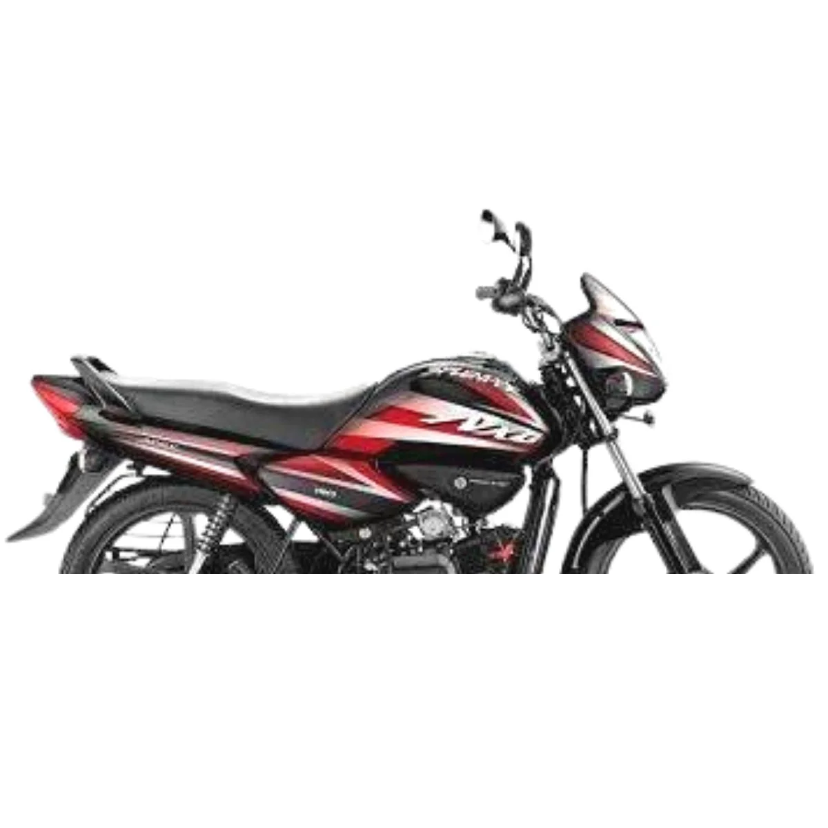 Ensons Petrol Tank for Hero Splendor NXG | Black & Red | 2013-2014 Model | Type 4