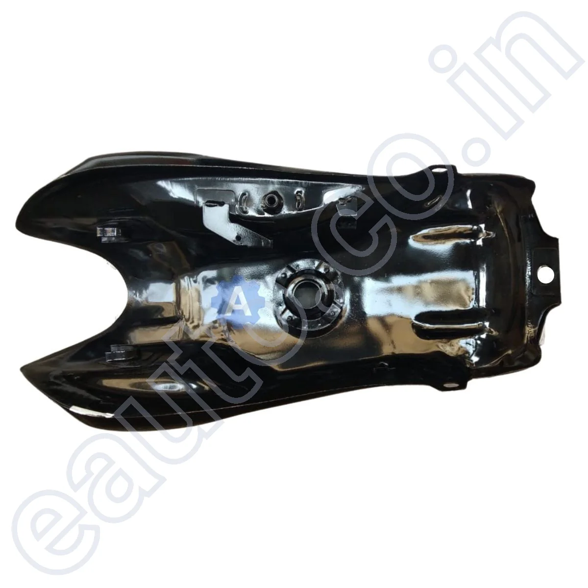Ensons Petrol Tank for Hero Splendor NXG (Black/Silver) - Image 4