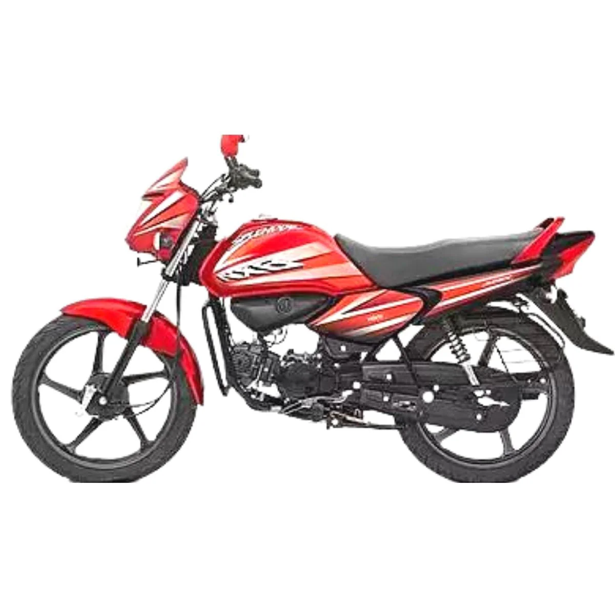 Ensons Petrol Tank for Hero Splendor NXG | Red | 2013-2014 Model | Type 4