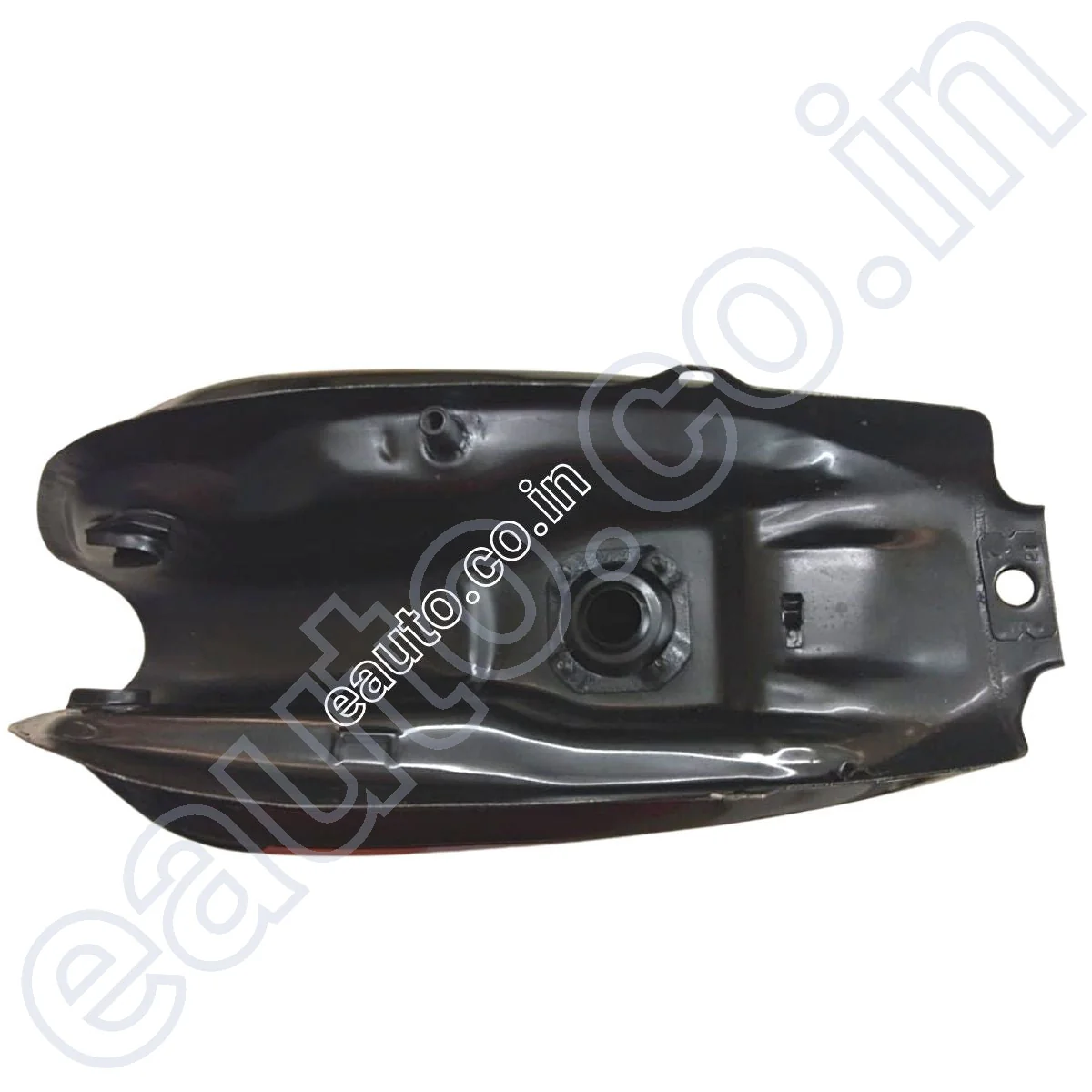 Ensons Petrol Tank for Hero Splendor Plus | Black & Orange - Image 3