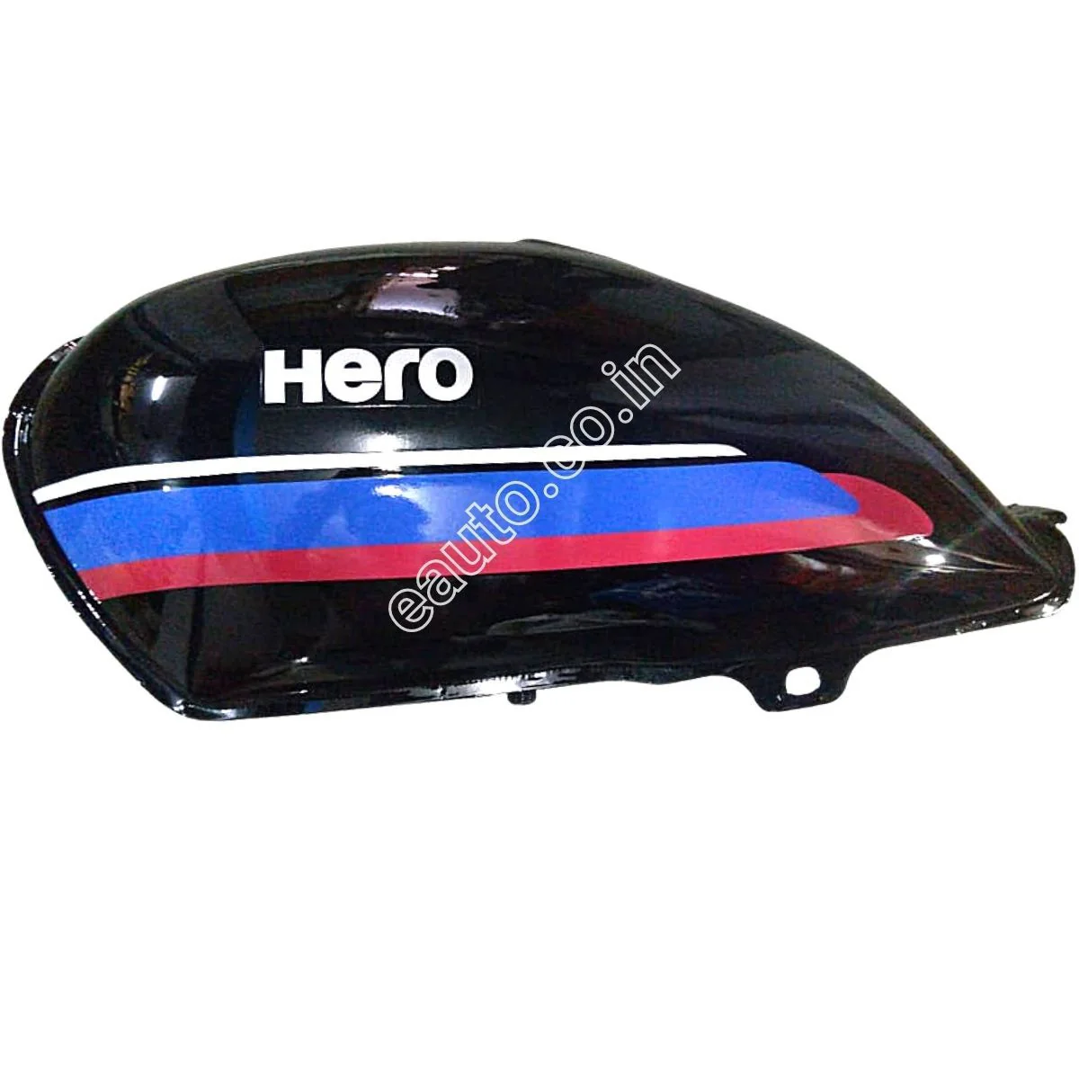 Ensons Petrol Tank for Hero Splendor Old Model (Black/Blue)