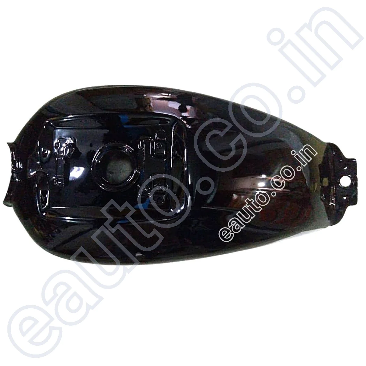 Ensons Petrol Tank for Hero Splendor Old Model (Black/Blue) - Image 3