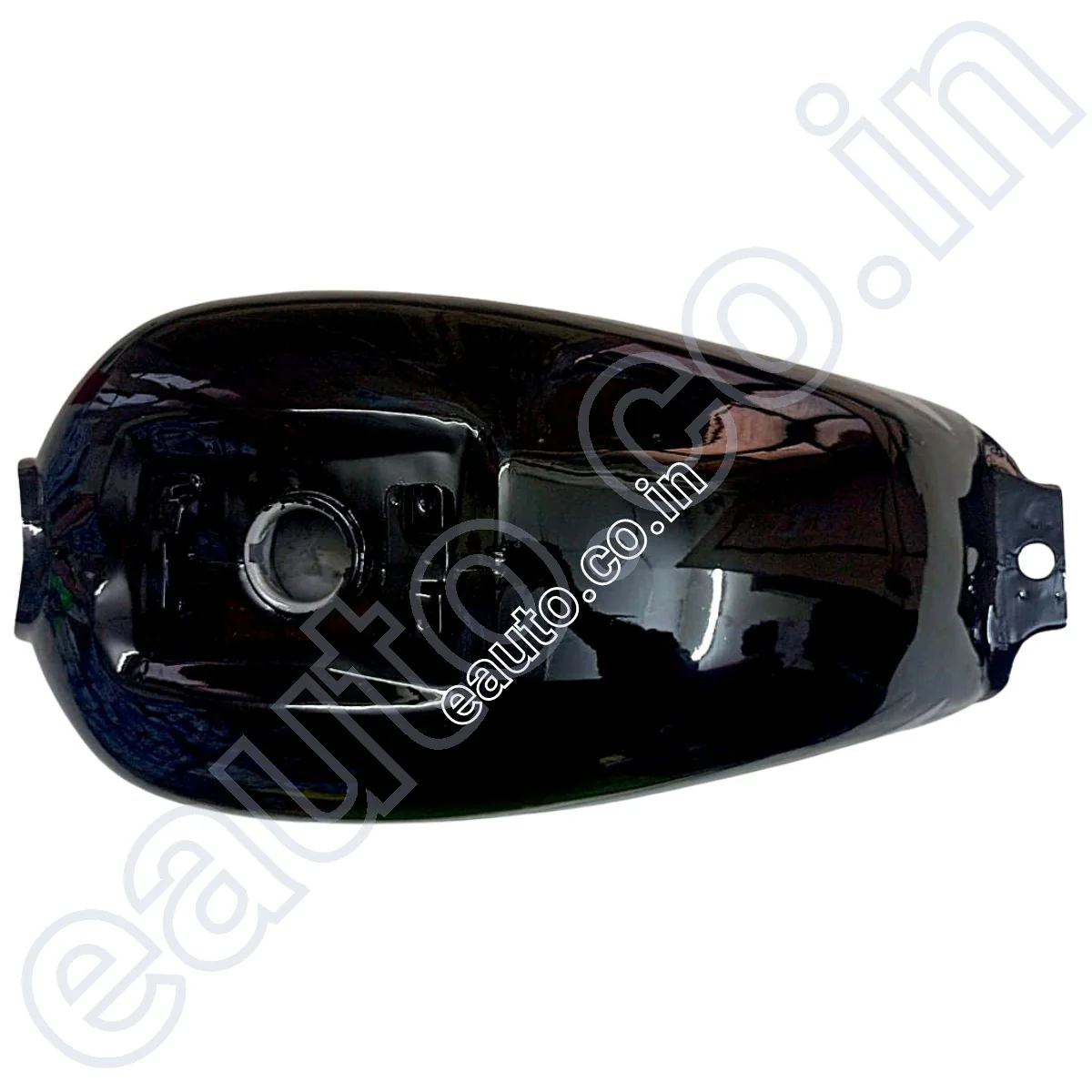 Ensons Petrol Tank for Hero Splendor Pro | Black & Blue | Type 2 - Image 3