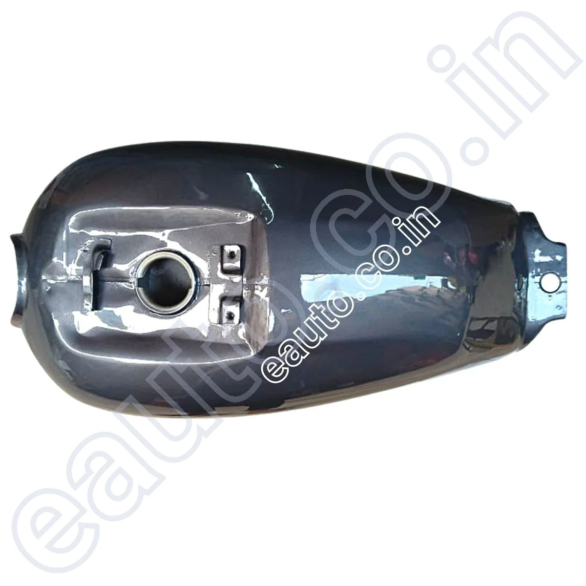 Ensons Petrol Tank for Hero Splendor Pro (Grey/Green) - Image 3