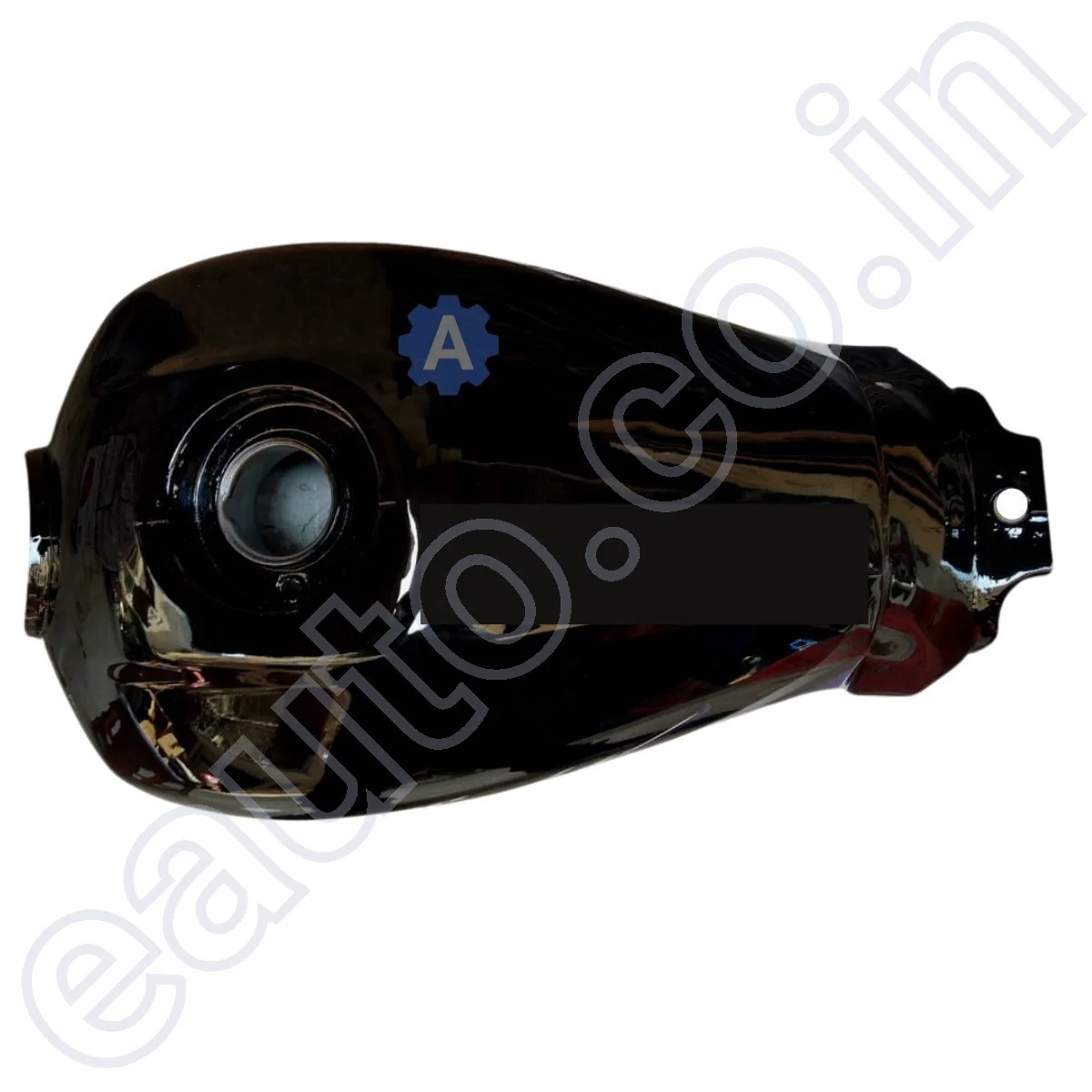 Ensons Petrol Tank for Hero Super Splendor BS4 (Black/Blue) - Image 3