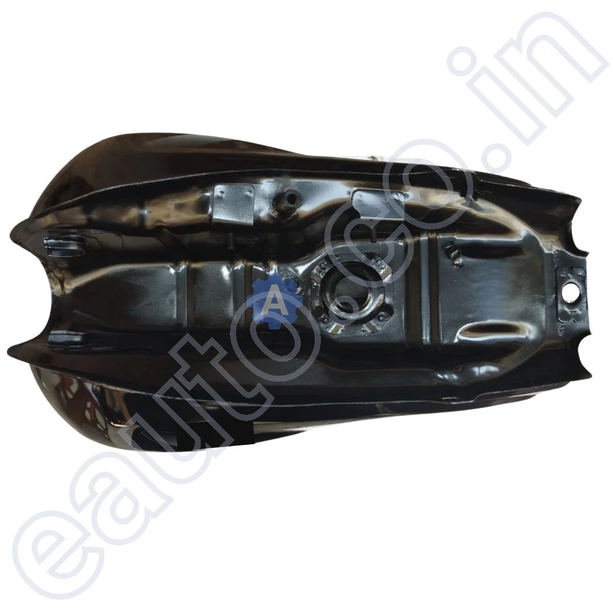 Ensons Petrol Tank for Hero Super Splendor BS4 (Black/Blue) - Image 4