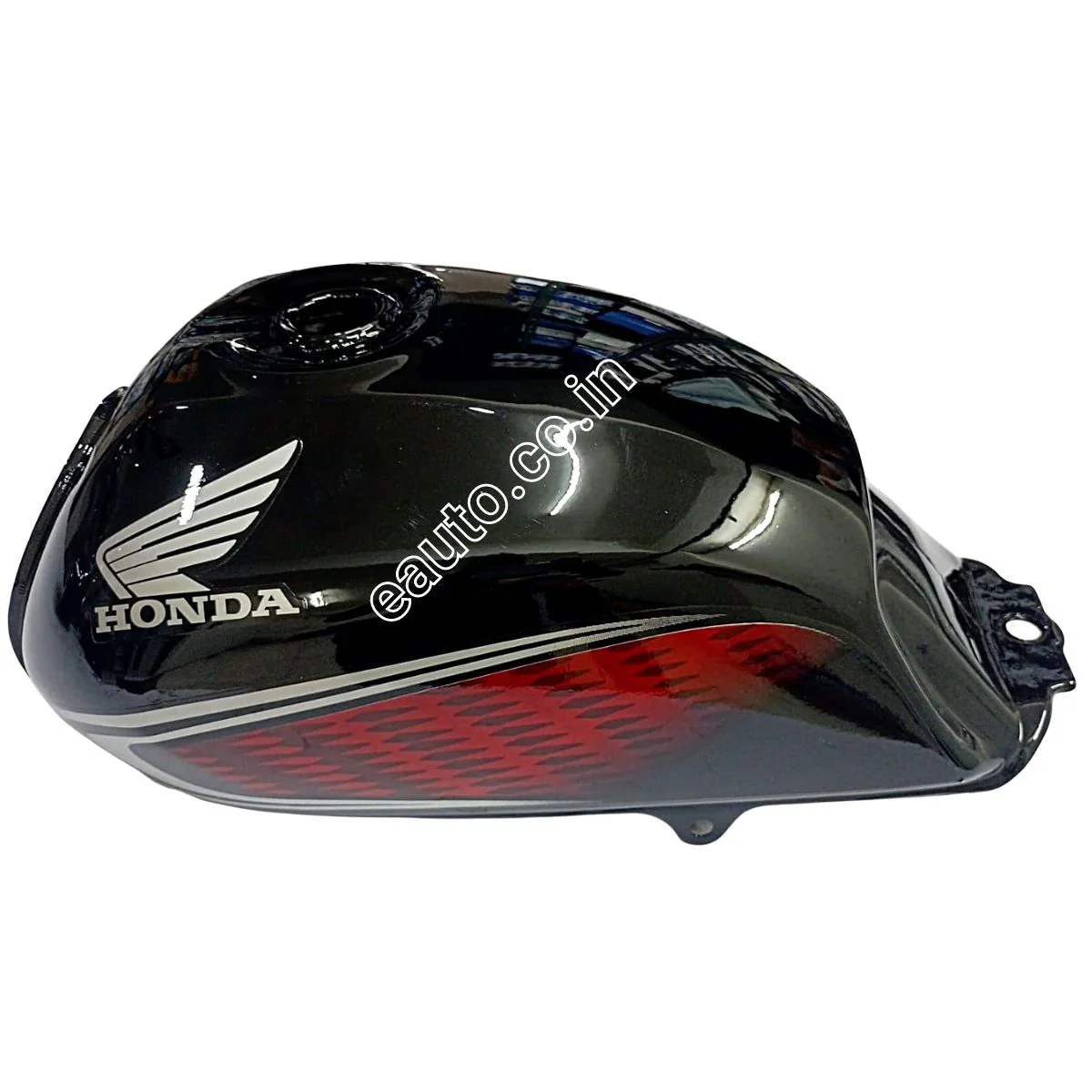 Ensons Petrol Tank for Honda Dream Neo (2013 - 2016) | Black & Red