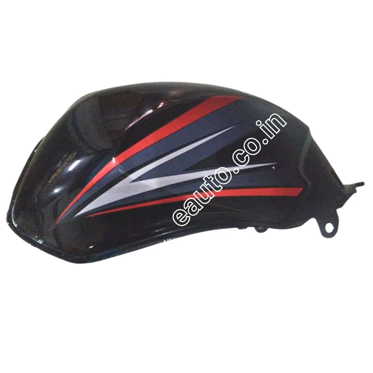 Ensons Petrol Tank for Honda Shine Type 4/ Type 5 (Black/ Red)