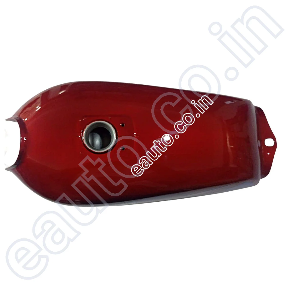 Ensons Petrol Tank for Kawasaki Bajaj 4S Champion | KB4S | Red | Blue & White Sticker - Image 3