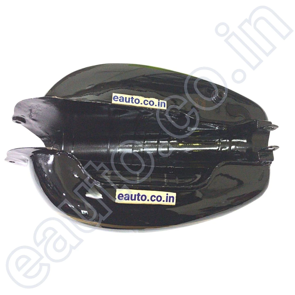 Ensons Petrol Tank for Royal Enfield Bullet & Classic 350 BS3 Old Model | Before Apr 2014 Models | Black & Golden Colour - Image 3