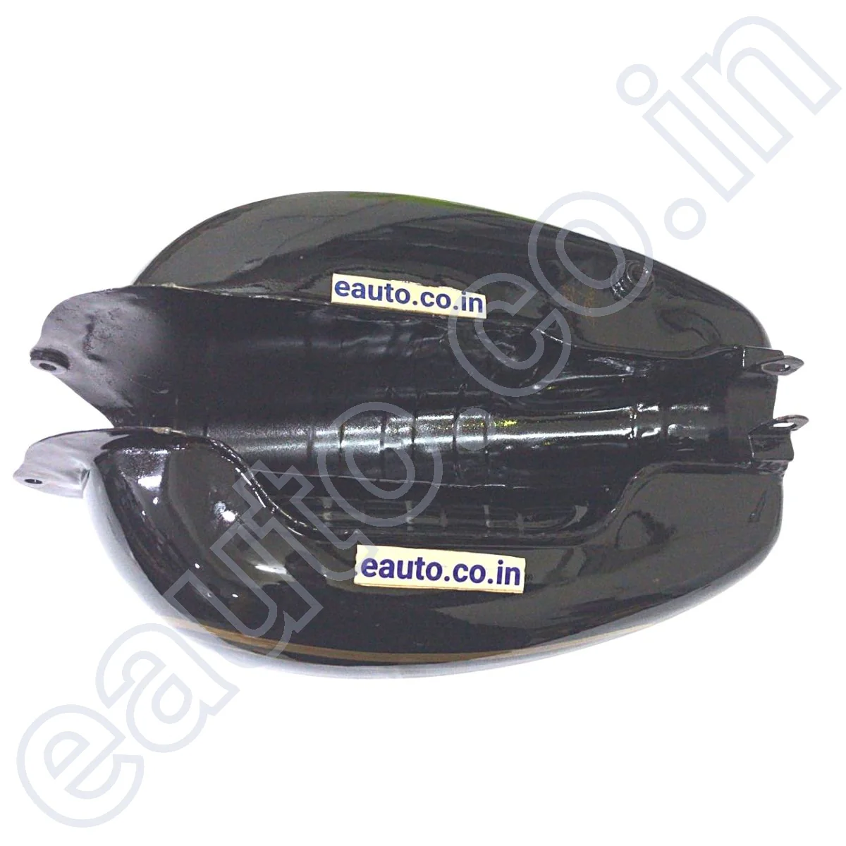 Ensons Petrol Tank for Royal Enfield Bullet & Classic 350 BS3 Old Model | Before Apr 2014 Models | Black & Golden Colour - Image 4