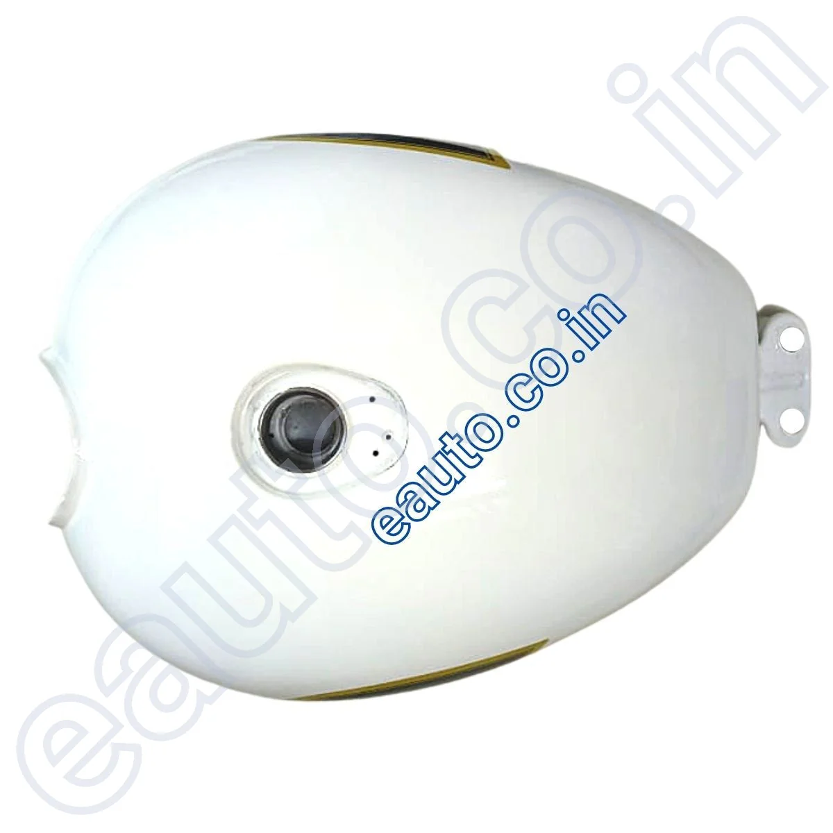 Ensons Petrol Tank for Royal Enfield Classic 350 BS4 | White Colour | Apr 2017 to Mar 2020 Models - Image 2