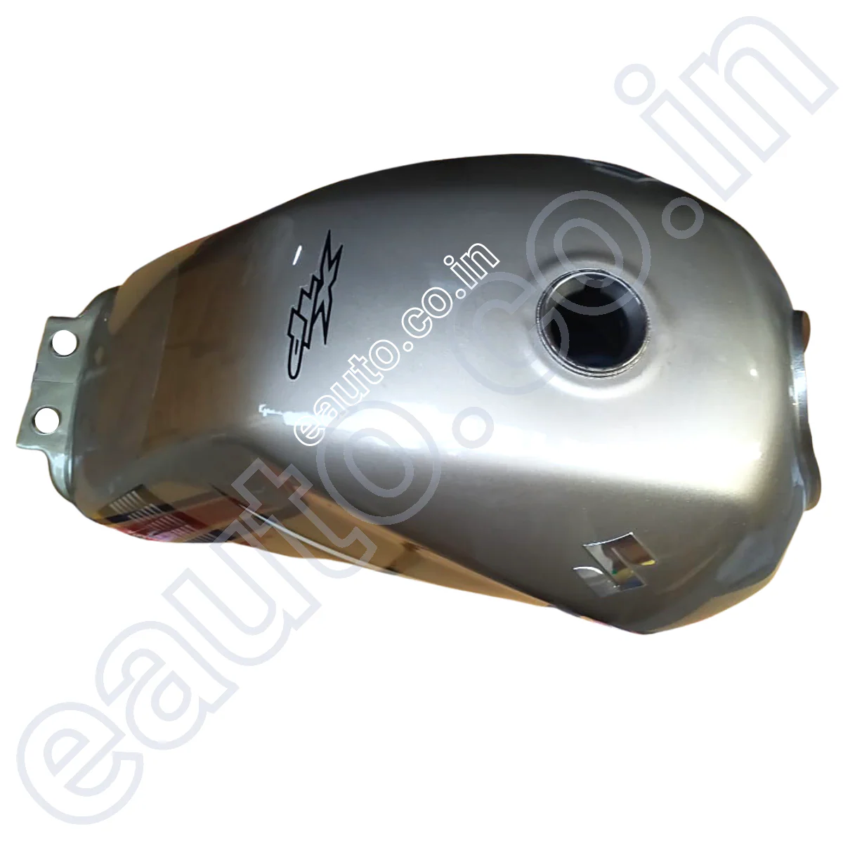 Ensons Petrol Tank for Suzuki Zeus | Silver | 2006 Model - Image 2