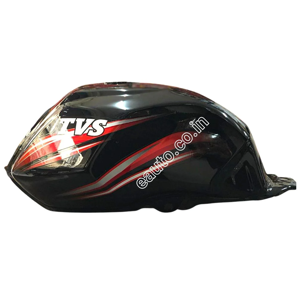 Ensons Petrol Tank for TVS Star City Plus | Black & Red