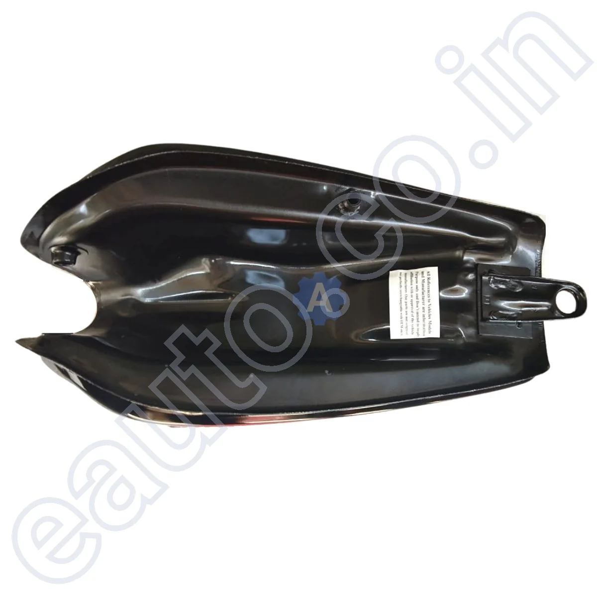 Ensons Petrol Tank for Yamaha RX100/ RX135/ RXG (Black/Golden) - Image 4