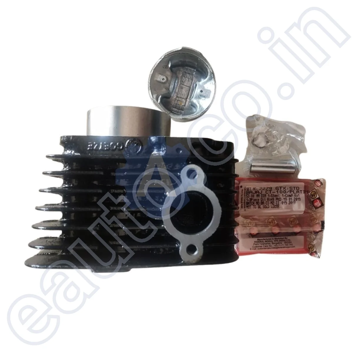GOETZE Piston Cylinder Kit for Bajaj CT 100 | Boxer CT | Bore Piston or Block | 53mm Dia - Image 3