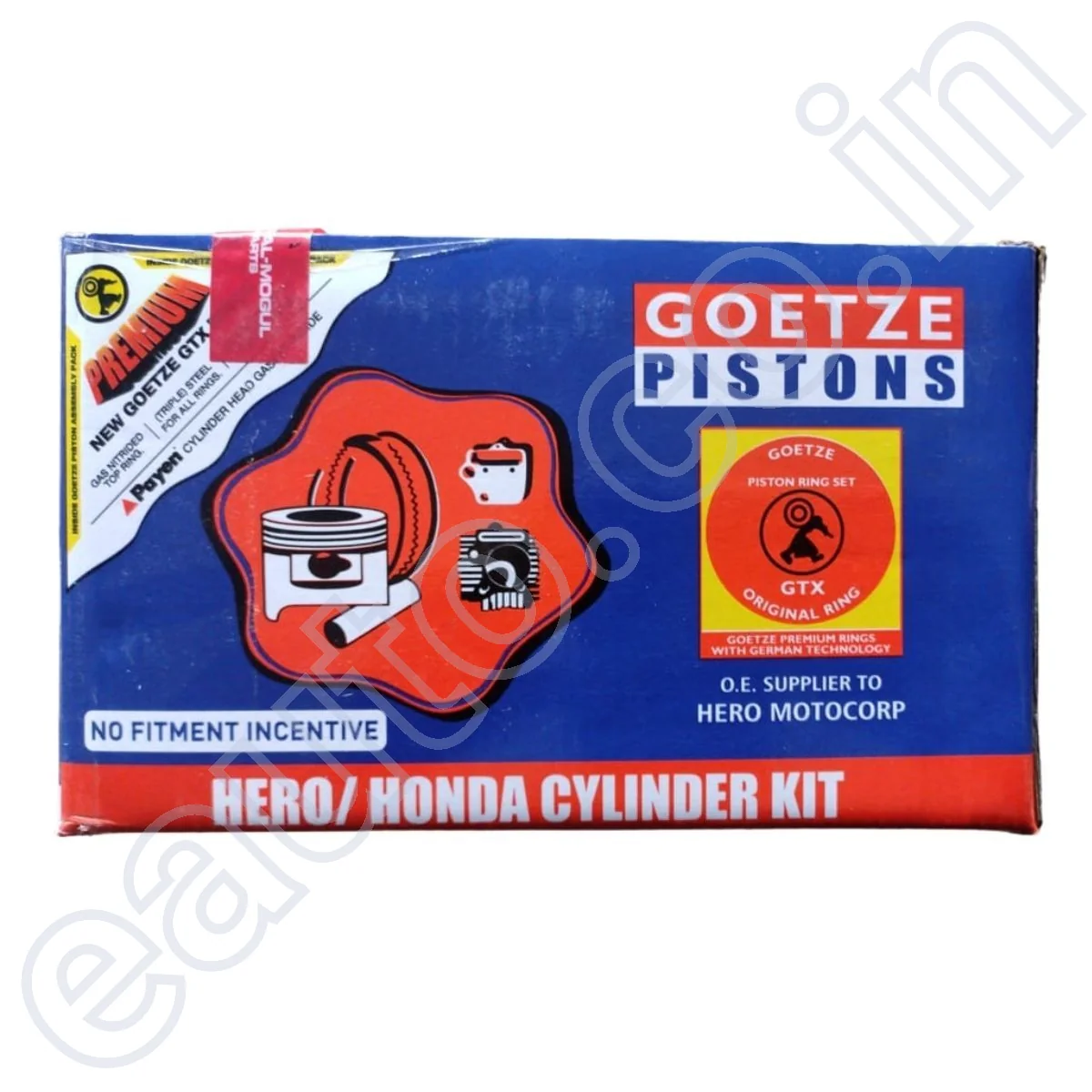GOETZE Piston Cylinder Kit (For Honda Activa 110) Bore Piston or Block | 50mm Dia - Image 4