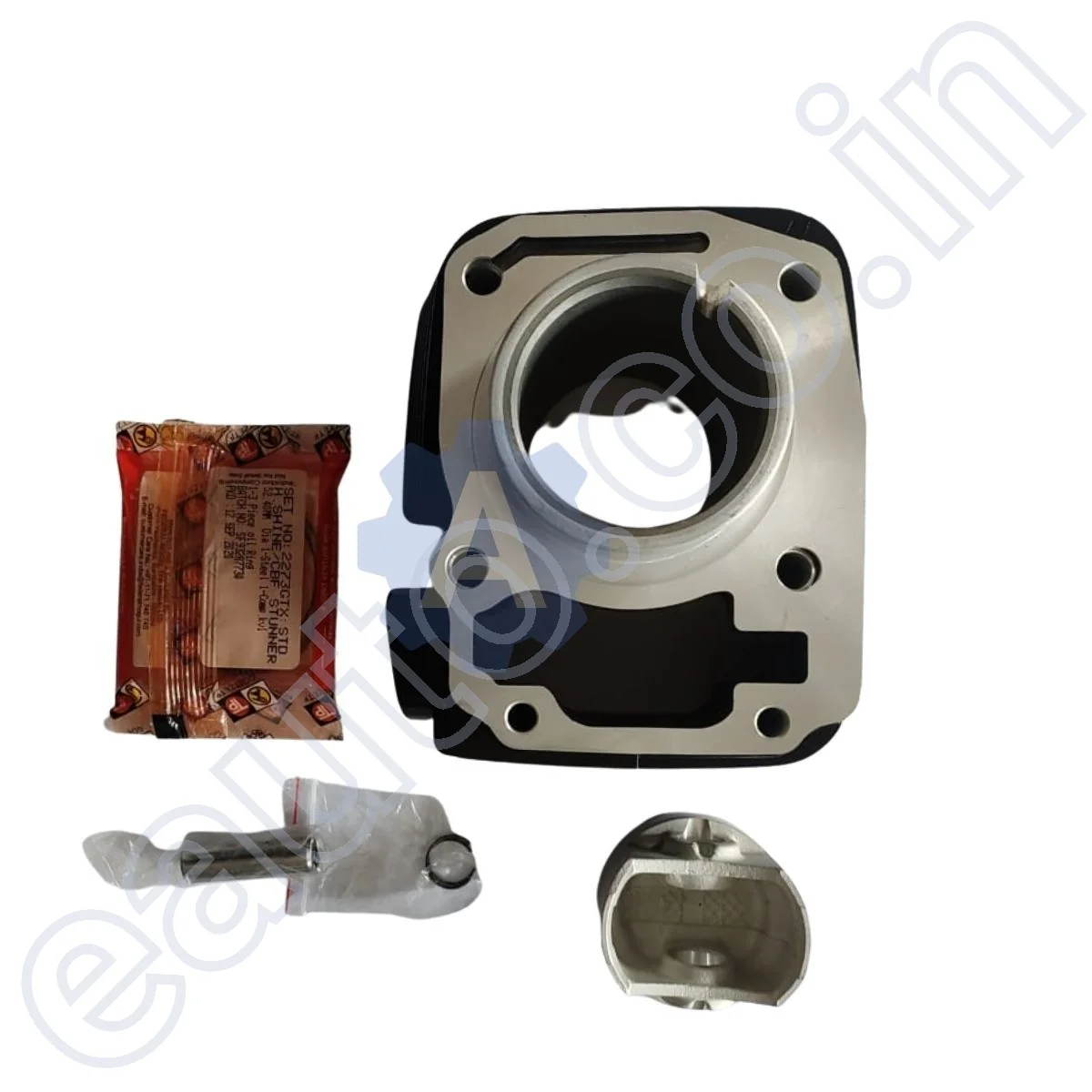 GOETZE Piston Cylinder Kit for Honda Shine | CB Shine | SP Shine | Ignitor | Stunner | Bore Piston or Cylinder Piston | 52.4 mm - Image 3