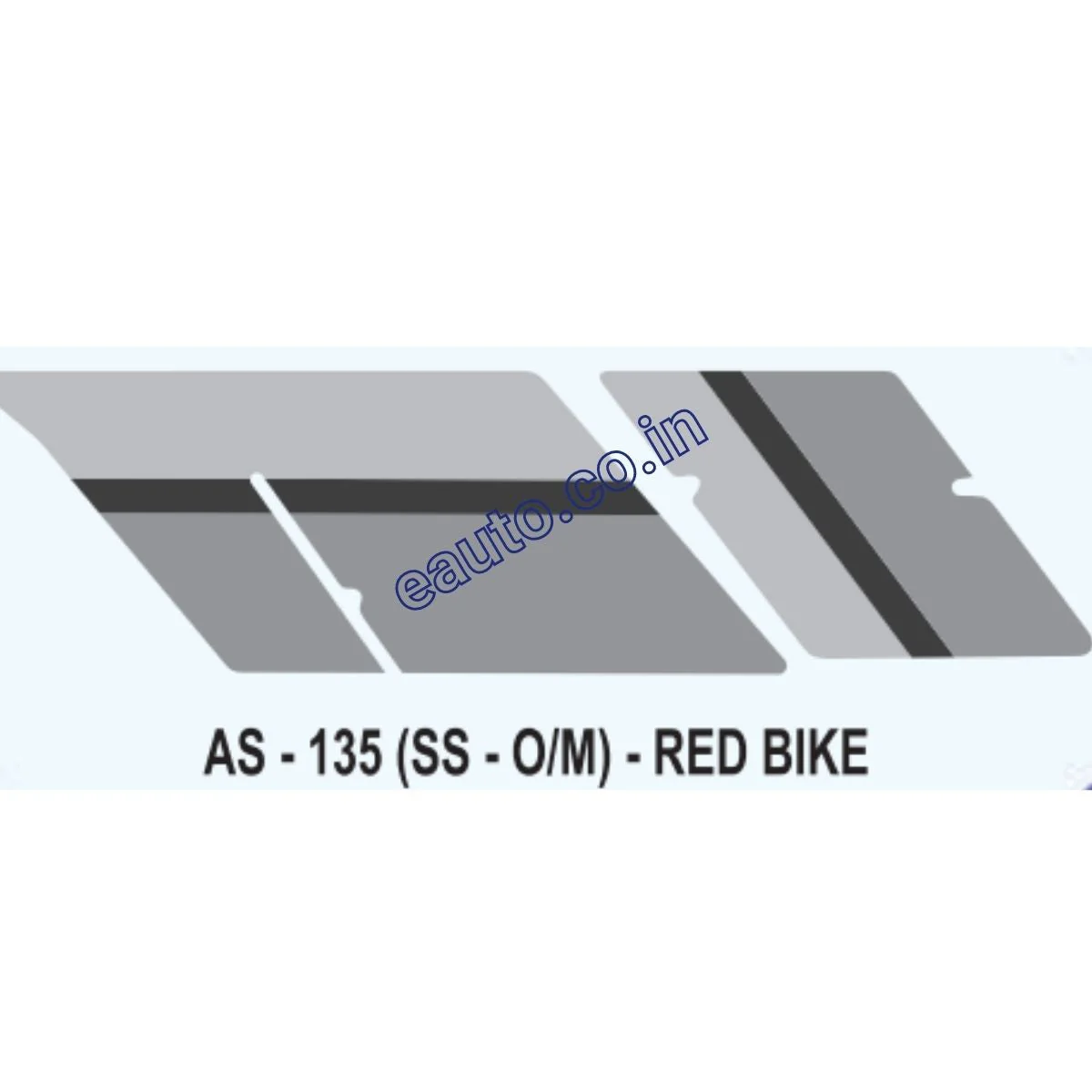 Graphics Sticker Set for Hero Honda CD 100 SS | Old Model | Red Vehicle | Both Sides