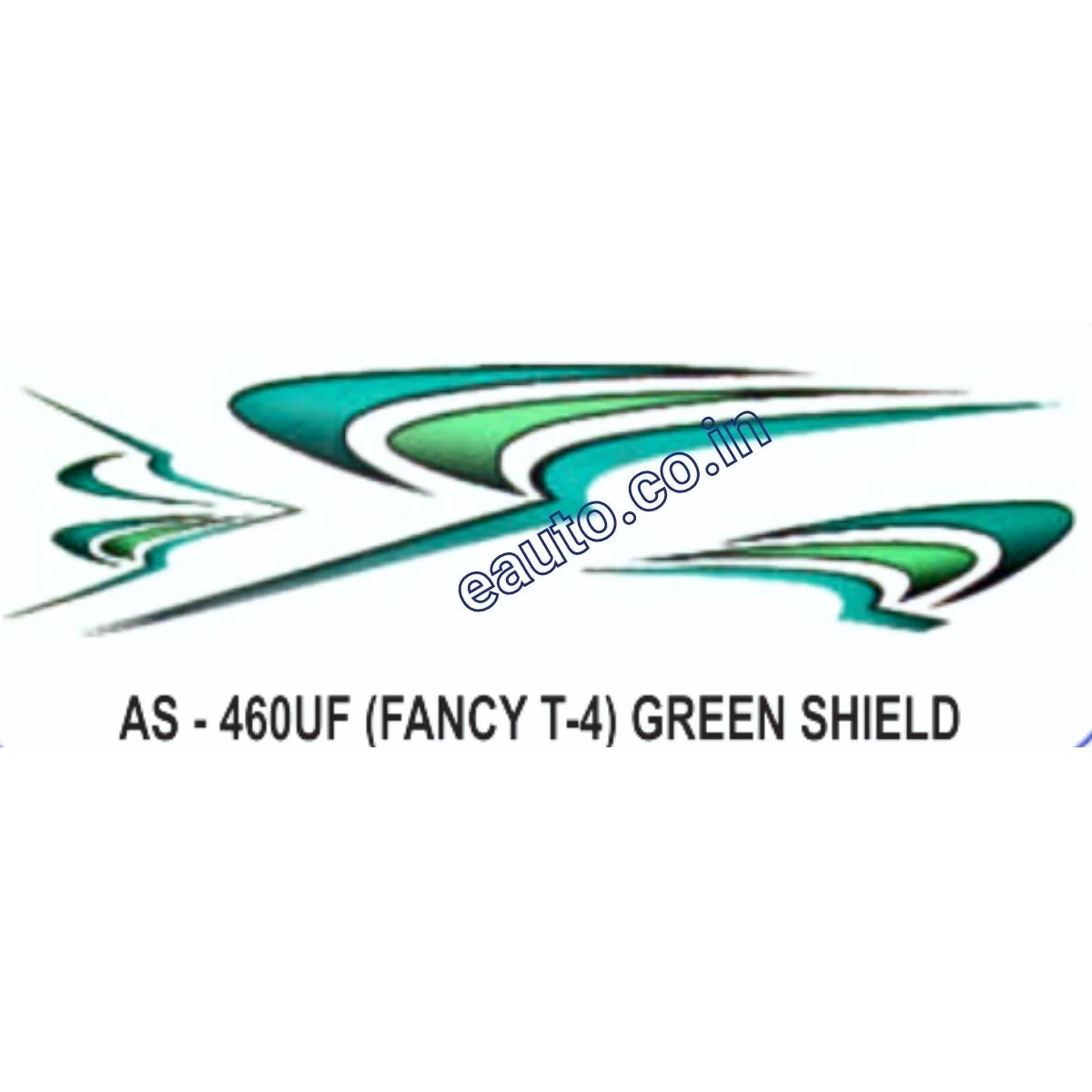 Graphics Sticker Set for Honda Fancy | Type 4 | Green Sticker | Both Sides