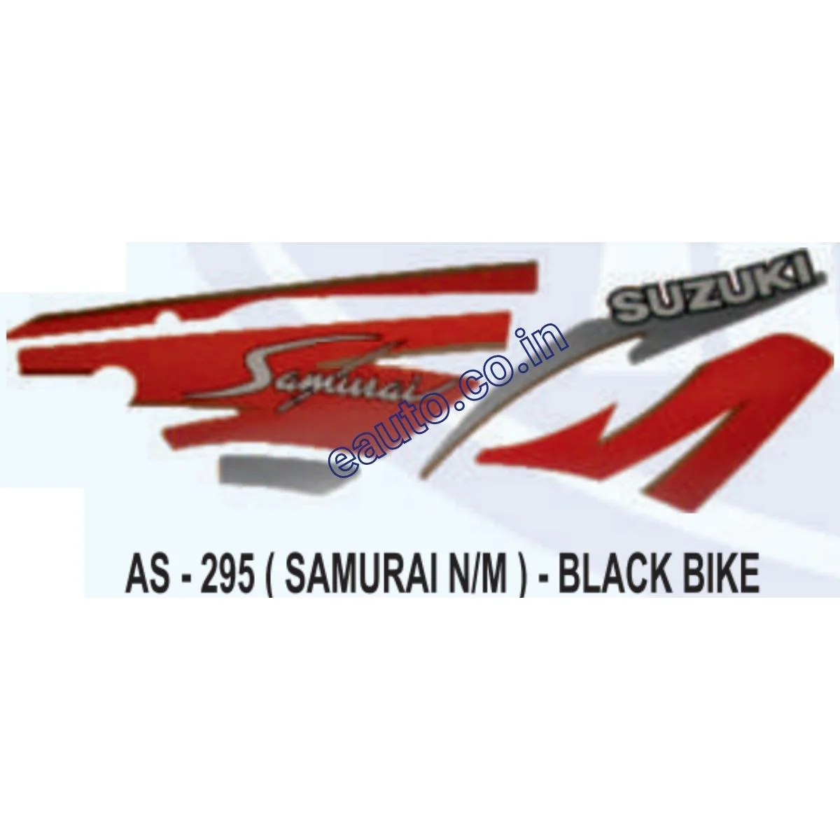 Graphics Sticker Set for Suzuki Samurai | New Model | Black Vehicle | Both Sides