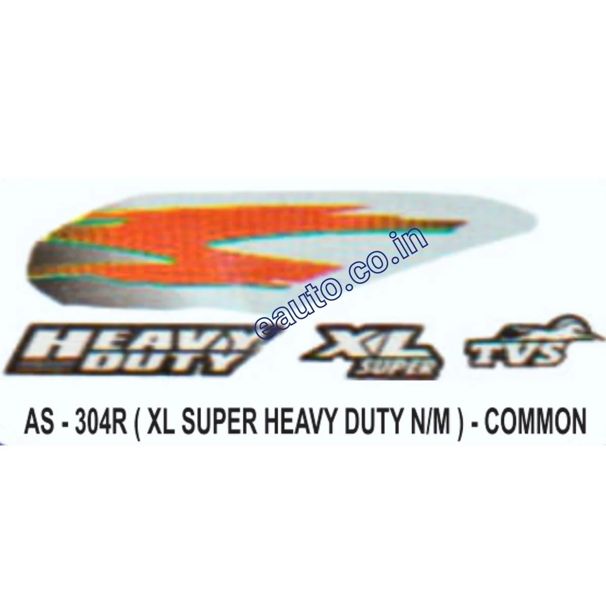 Graphics Sticker Set for TVS XL Super | Heavy Duty | New Model | Common Sticker | Both Sides