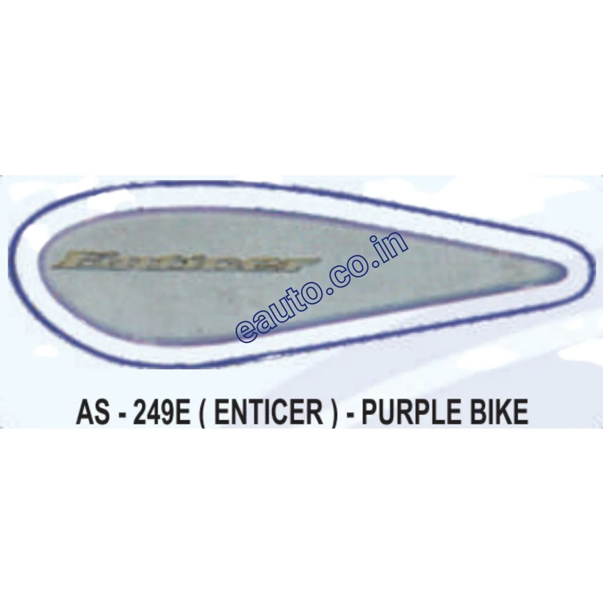 Graphics Sticker Set for Yamaha Enticer | Purple Vehicle | Both Sides