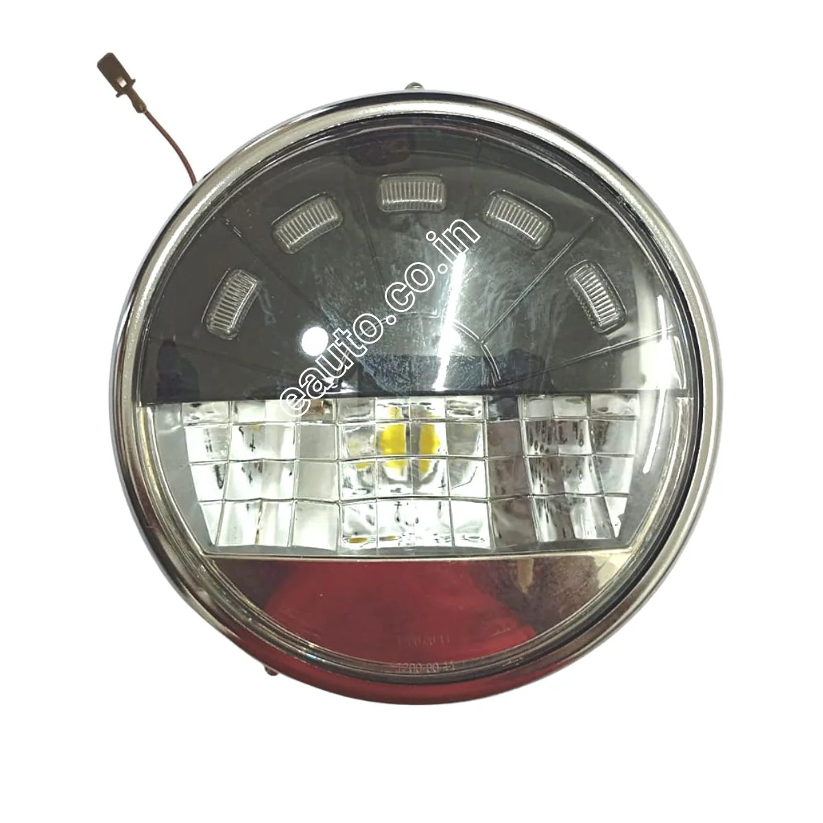 Head Light Set for Royal Enfield Classic 350 & 500 | Bullet 350 & 500 | LED With DRL