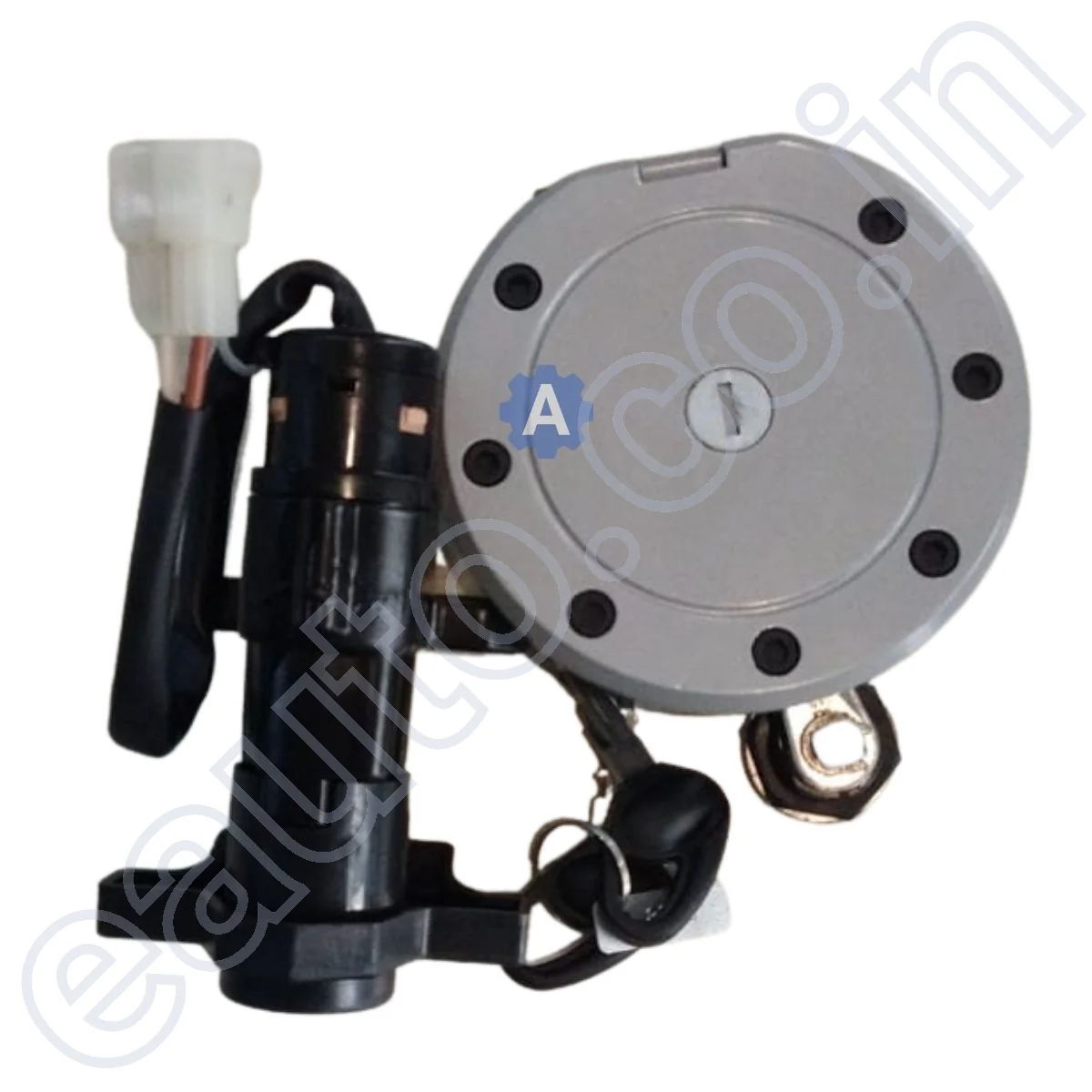 MINDA Lock Set for Bajaj Platina Upgraded 125CC | KT-2142GZ | Set of 3 - Image 4