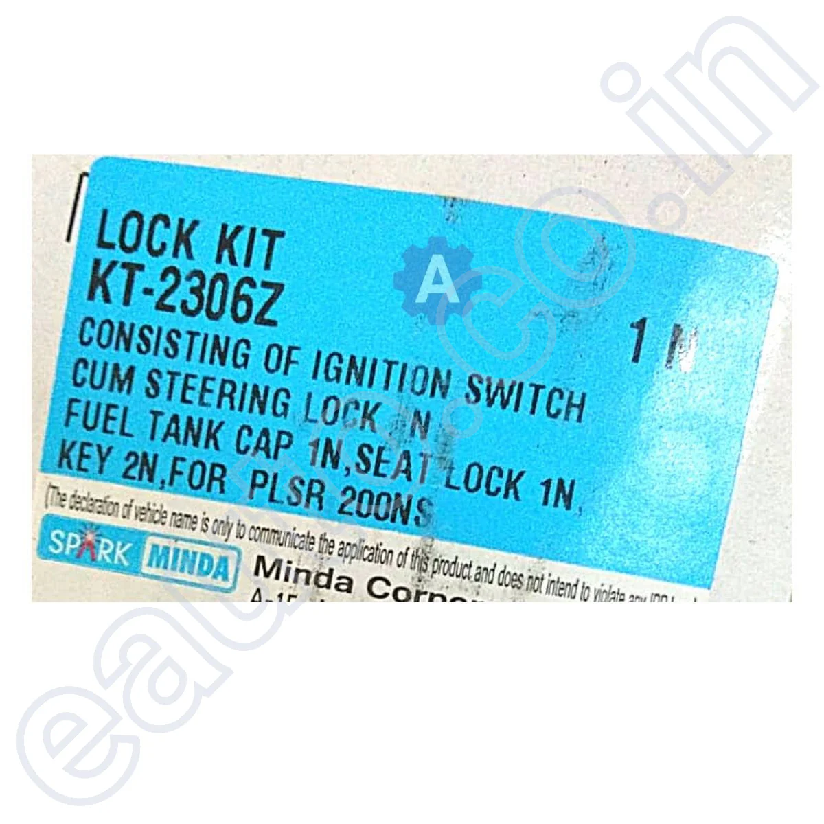 MINDA Lock Set (For Bajaj Pulsar 200 NS) | Set of 3 | Only BS3 Models - Image 3