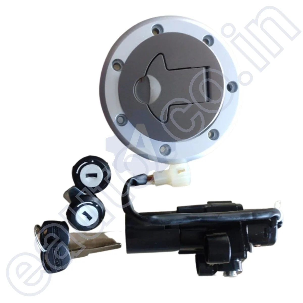MINDA Lock Set for Bajaj Pulsar 220CC (With Tank Cap) - Image 3
