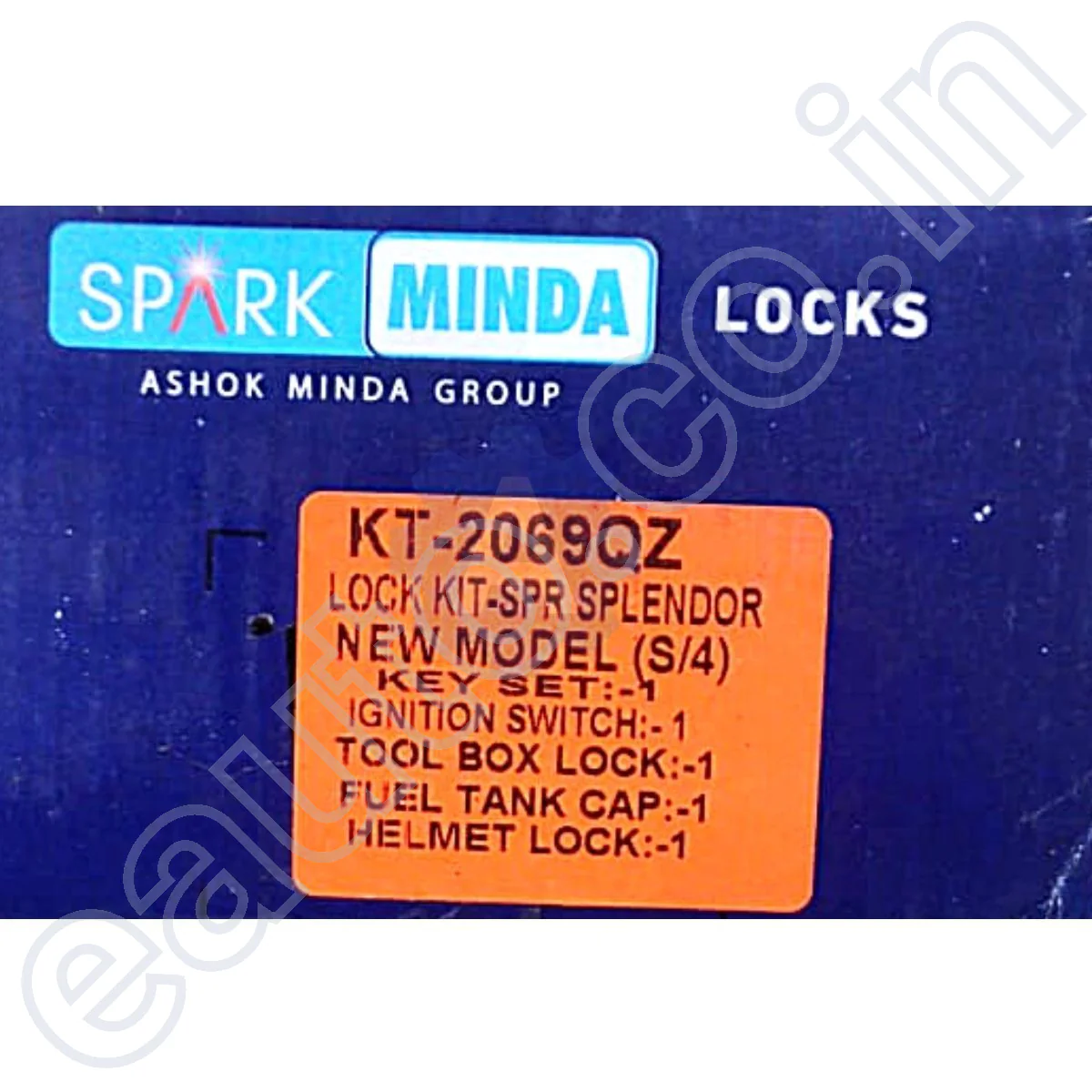 MINDA Lock Set (For Hero Super Splendor New Model) - Image 2