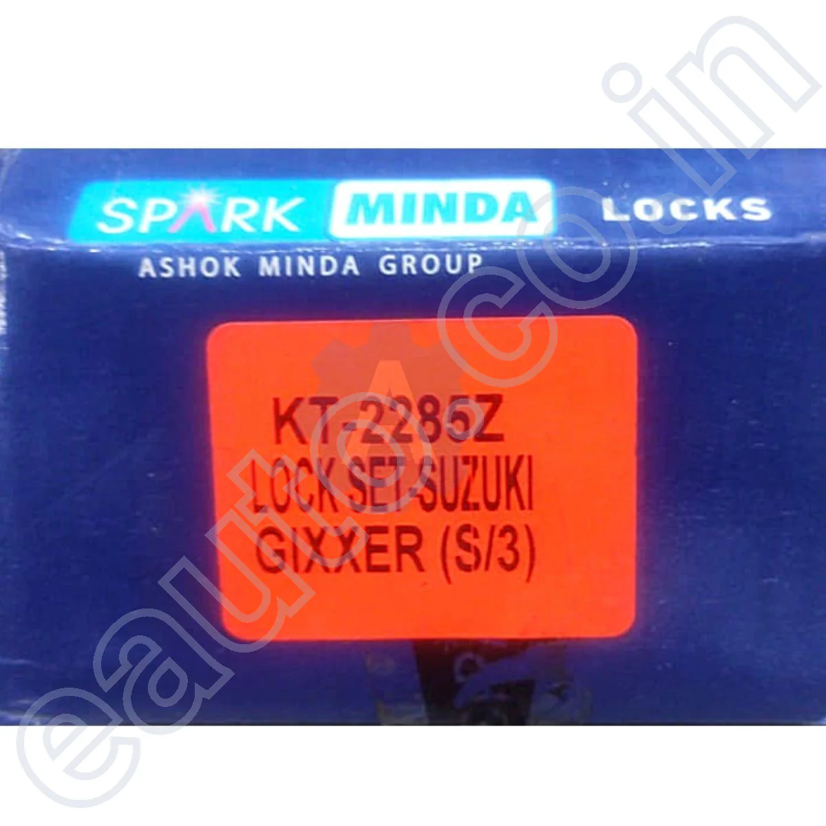 MINDA Lock Set (For Honda Suzuki Gixxer) | Set of 3 | Only BS3 Models | Before Mar 2017 Models - Image 2