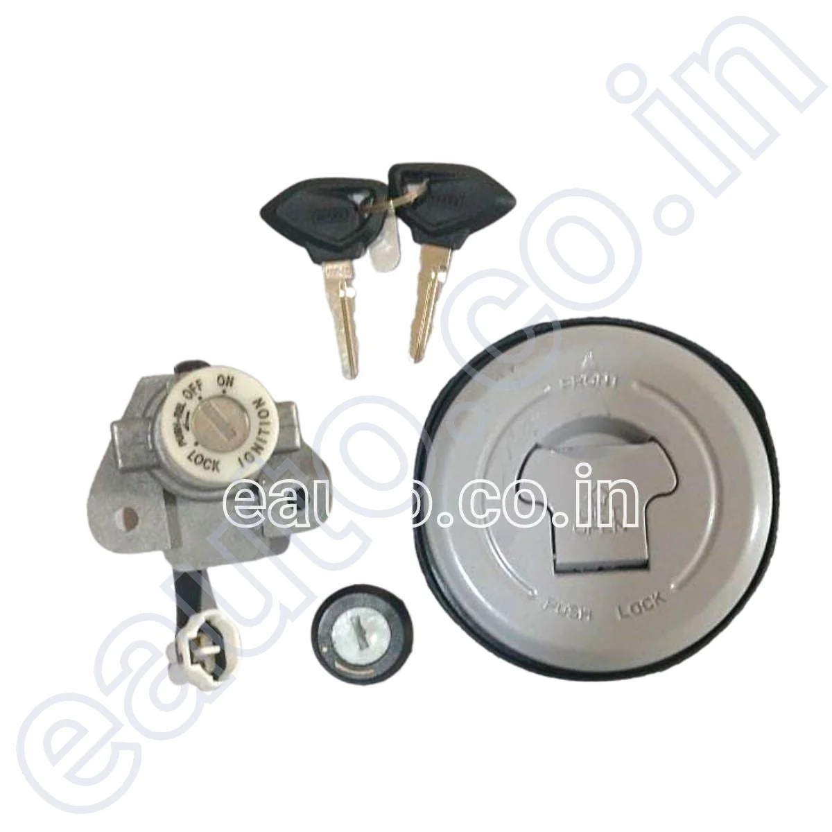 MINDA Lock Set for TVS Apache  RTR 160 | Apache RTR 180 | All BS4 Models | 2017 -2020 Models - Image 2
