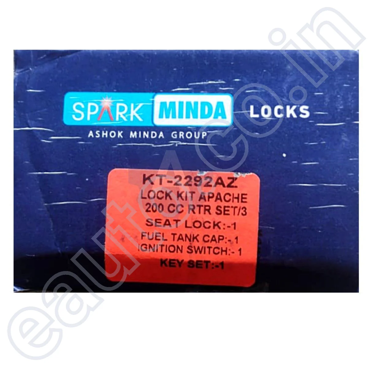 MINDA Lock Set (For TVS Apache RTR 200CC) | Set of 3 - Image 2